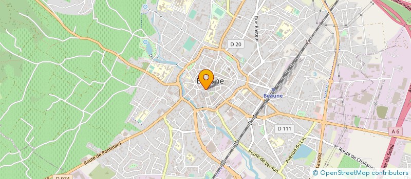 localisation de l'entreprise KC FINANCIERE à BEAUNE