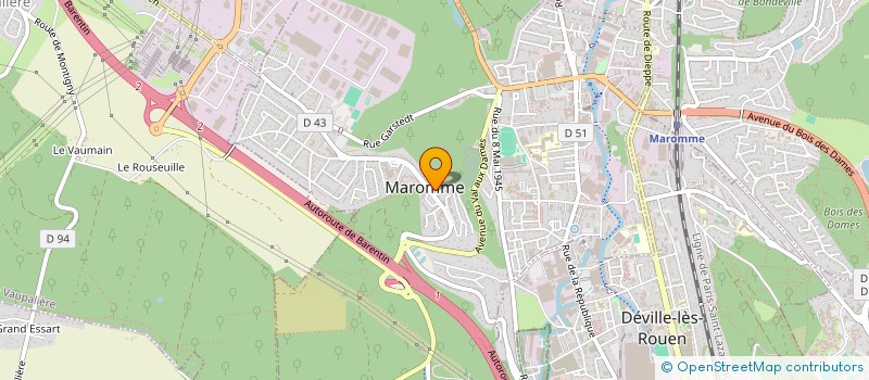 localisation de l'entreprise KC IMMOBILIER  MAROMME