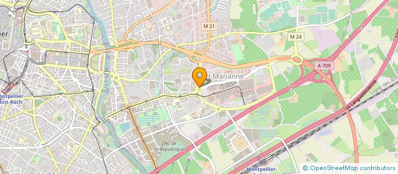 localisation de l'entreprise KC ODYSSEUM à MONTPELLIER