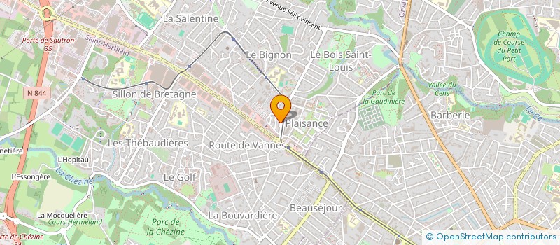 localisation de l'entreprise KC ORVAULT à ORVAULT