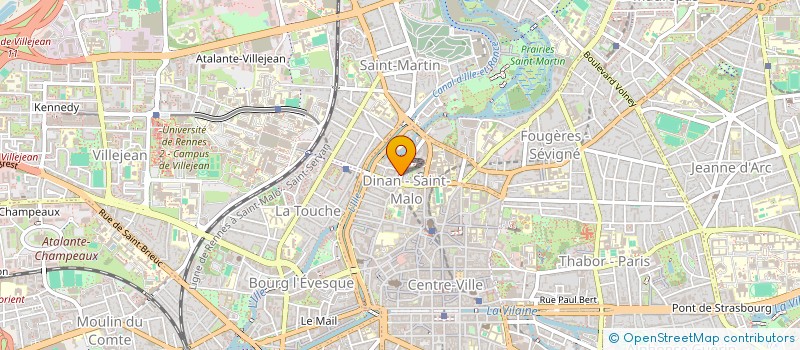 localisation de l'entreprise KC RENNES à RENNES