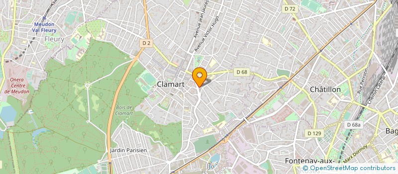 localisation de l'entreprise KCASIER & SONS à CLAMART