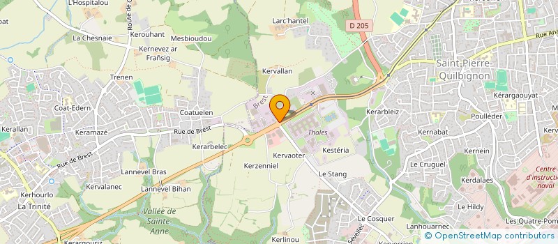 localisation de l'entreprise KCBZ4 à BREST