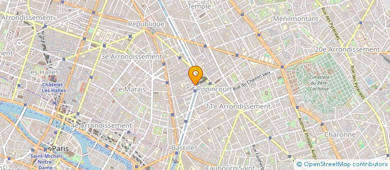 localisation de l'entreprise KCD  PARIS