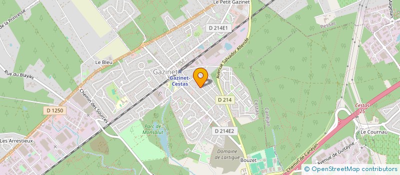 localisation de l'entreprise KCE AMENAGEMENTS  CESTAS