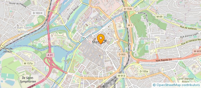 localisation de l'entreprise KCE IMMOBILIER  METZ