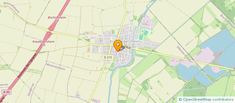 localisation de l'entreprise KCF  KRAUTERGERSHEIM