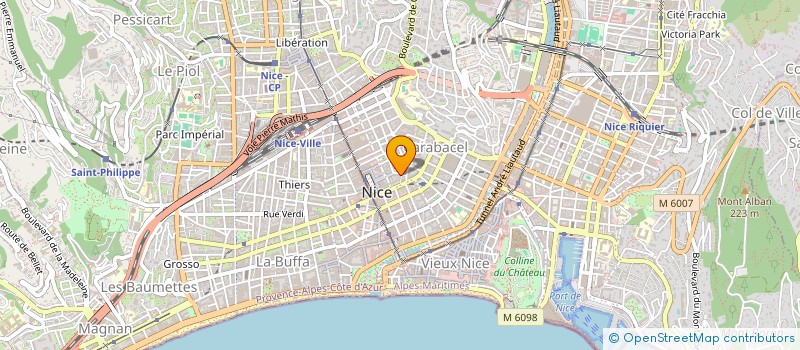 localisation de l'entreprise KCH à NICE