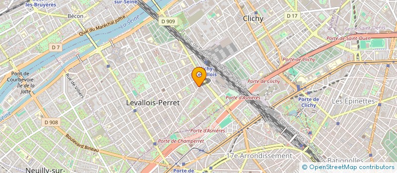 localisation de l'entreprise KCI MOVE GP1 à LEVALLOIS-PERRET