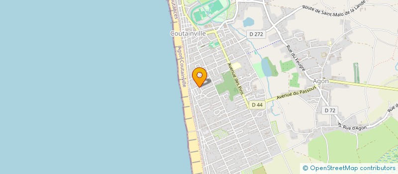 localisation de l'entreprise KCL IMMO  AGON-COUTAINVILLE