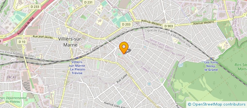 localisation de l'entreprise KCM  VILLIERS-SUR-MARNE