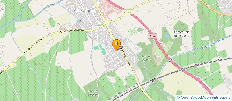 localisation de l'entreprise KCM TRANSPORT  RODILHAN