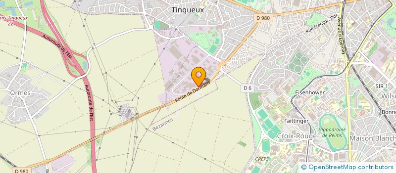 localisation de l'entreprise KCMH  REIMS