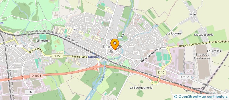 localisation de l'entreprise KCN  GRETZ-ARMAINVILLIERS