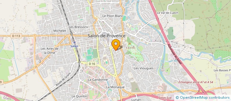 localisation de l'entreprise KCP  SALON-DE-PROVENCE