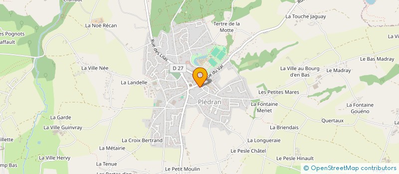 localisation de l'entreprise KCPH  PLEDRAN