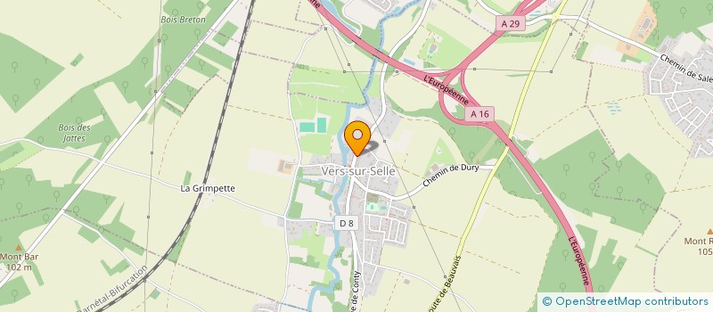 localisation de l'entreprise KCPM  SALEUX