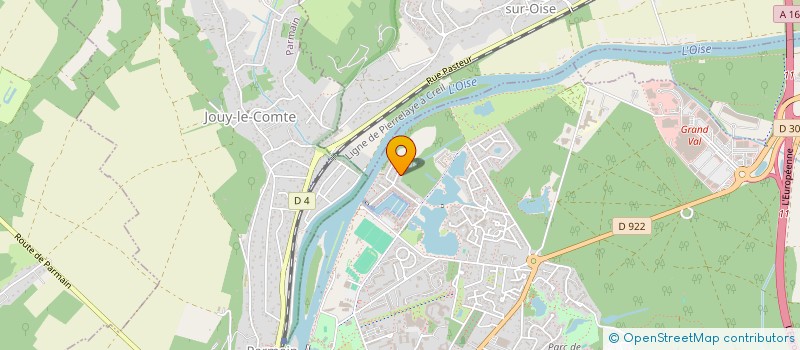 localisation de l'entreprise KCR  L'ISLE-ADAM