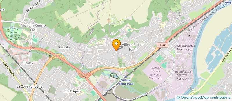 localisation de l'entreprise KCSC  VILLERS-SAINT-PAUL