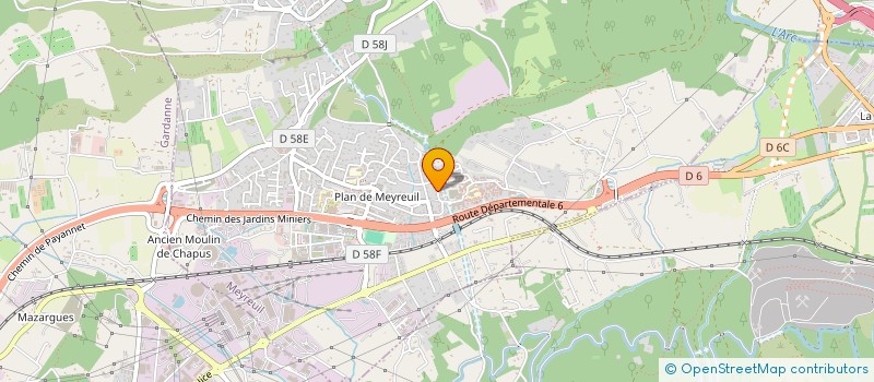 localisation de l'entreprise KCSS DEVELOPPEMENT  MEYREUIL