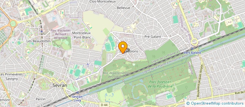 localisation de l'entreprise KCTOU à SEVRAN