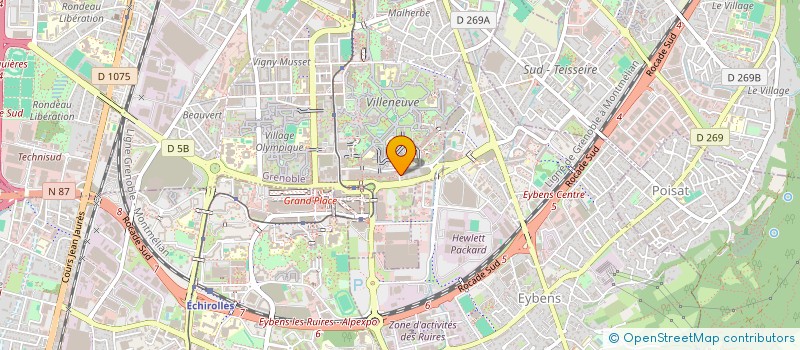 localisation de l'entreprise KCTUS à GRENOBLE
