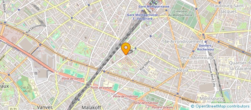 localisation de l'entreprise KD à PARIS