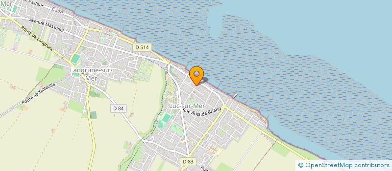 localisation de l'entreprise KD à LUC-SUR-MER
