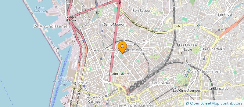 localisation de l'entreprise KD à MARSEILLE