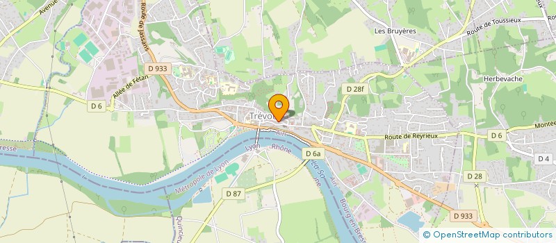 localisation de l'entreprise KD CAPITAL  TREVOUX