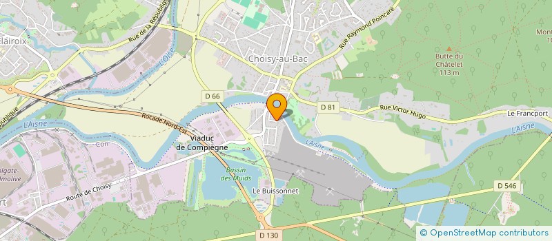 localisation de l'entreprise KD COACHING CENTER  COMPIEGNE