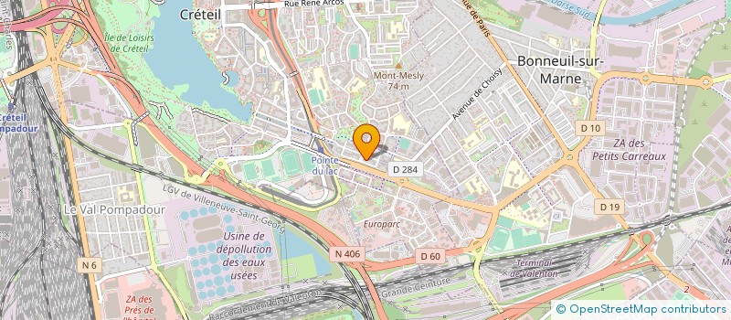 localisation de l'entreprise KD CONSULTING à CRETEIL