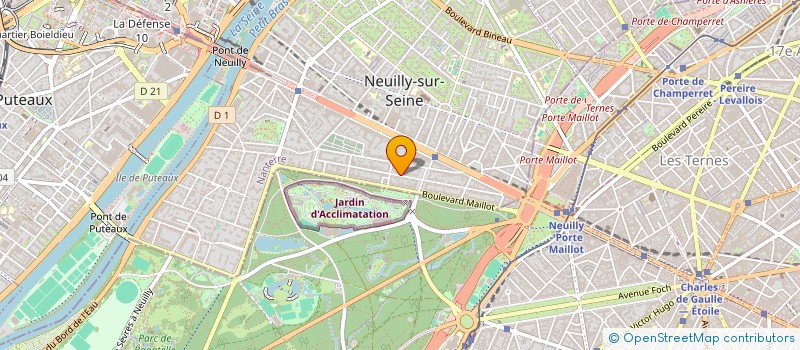localisation de l'entreprise KD CONSULTING à NEUILLY-SUR-SEINE