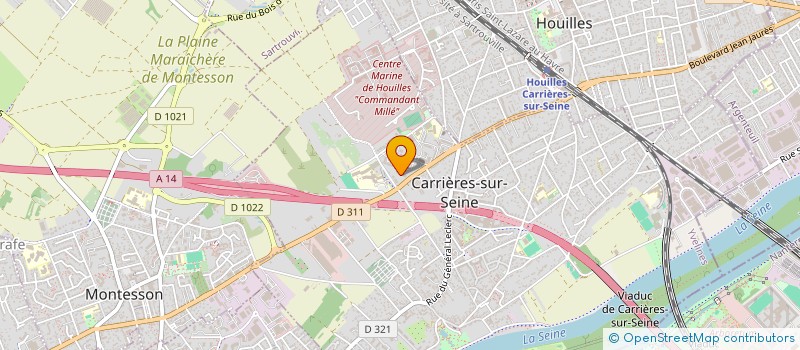 localisation de l'entreprise KD ECHAFAUD SERVICES  CARRIERES-SUR-SEINE