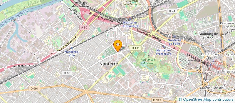 localisation de l'entreprise KD ESTATE  NANTERRE