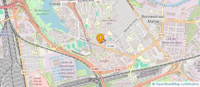 localisation de l'entreprise KD EXPERT à CRETEIL