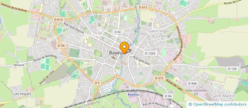 localisation de l'entreprise KD INVEST  BAYEUX