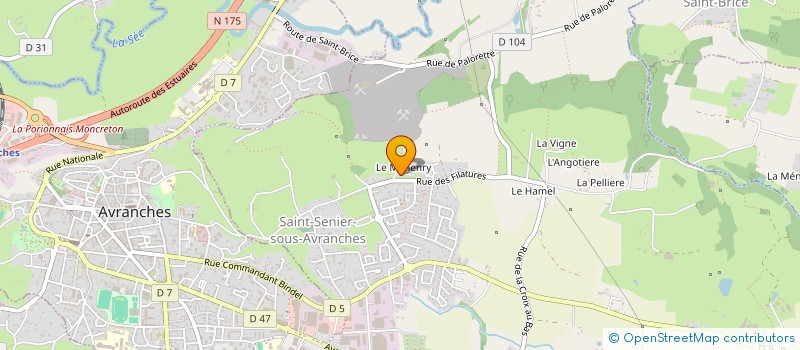 localisation de l'entreprise KD INVESTISSEMENT  LE VAL-SAINT-PERE