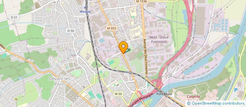 localisation de l'entreprise KD LORRAINE ETANCHEITE  METZ