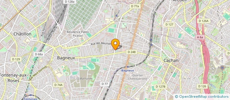 localisation de l'entreprise KD PARQUET à BAGNEUX