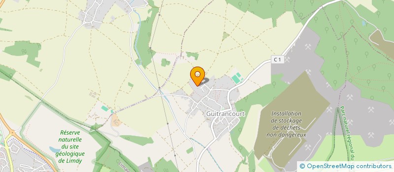 localisation de l'entreprise KD PATRIMOINE  GUITRANCOURT