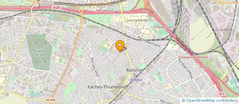 localisation de l'entreprise KD RENOV à LILLE