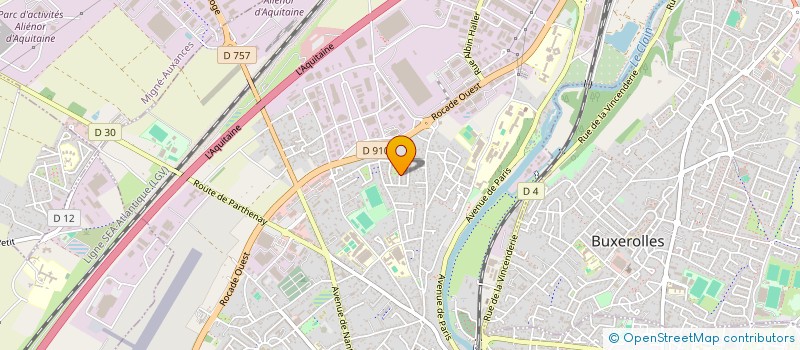 localisation de l'entreprise KD ROUSEL 861  POITIERS