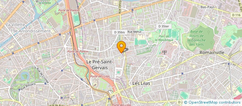 localisation de l'entreprise KD.S SECURITE PRIVEE à LE PRE-SAINT-GERVAIS
