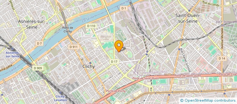 localisation de l'entreprise KD SOLUTIONS à CLICHY