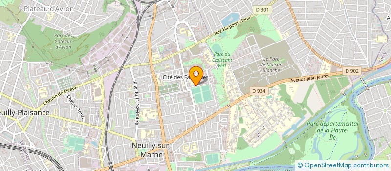 localisation de l'entreprise KD TRANSPORTS ET SERVICES  NEUILLY-SUR-MARNE