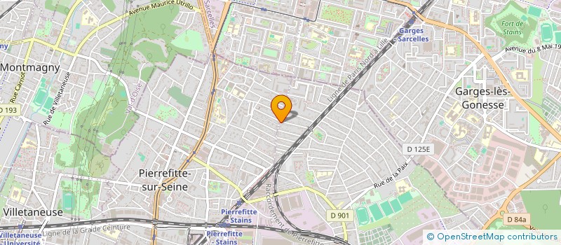 localisation de l'entreprise KD VIDEO à STAINS