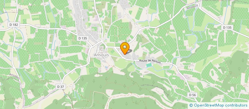 localisation de l'entreprise KD2A  ANSOUIS