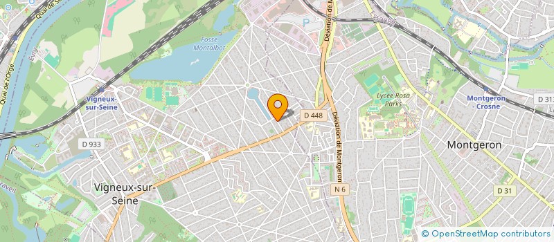 localisation de l'entreprise KDA SERVICE  VIGNEUX-SUR-SEINE