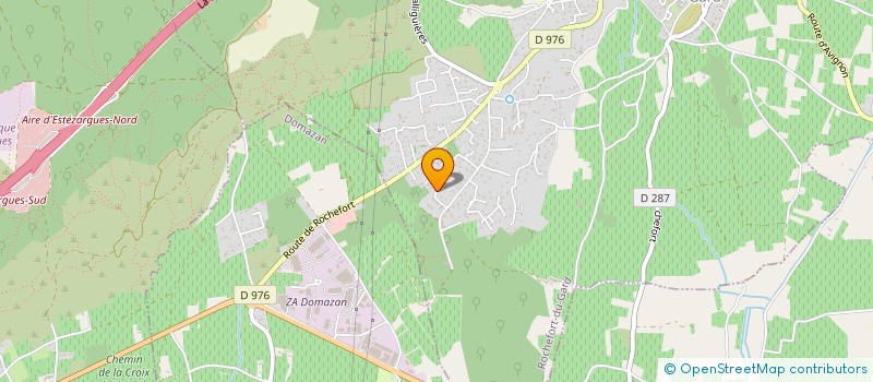 localisation de l'entreprise KDANCE  ROCHEFORT-DU-GARD